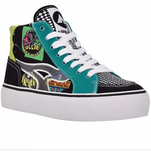 Airwalk Shoes New Airwalk Womens Aurora White Blue Black Ollie